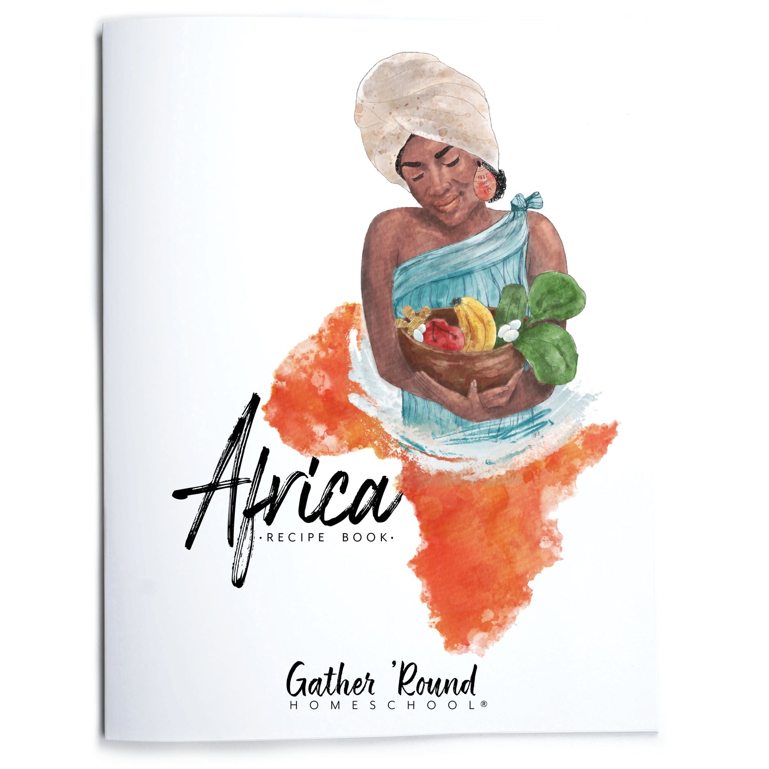 Africa homeschool unit study Printed Recipe Book