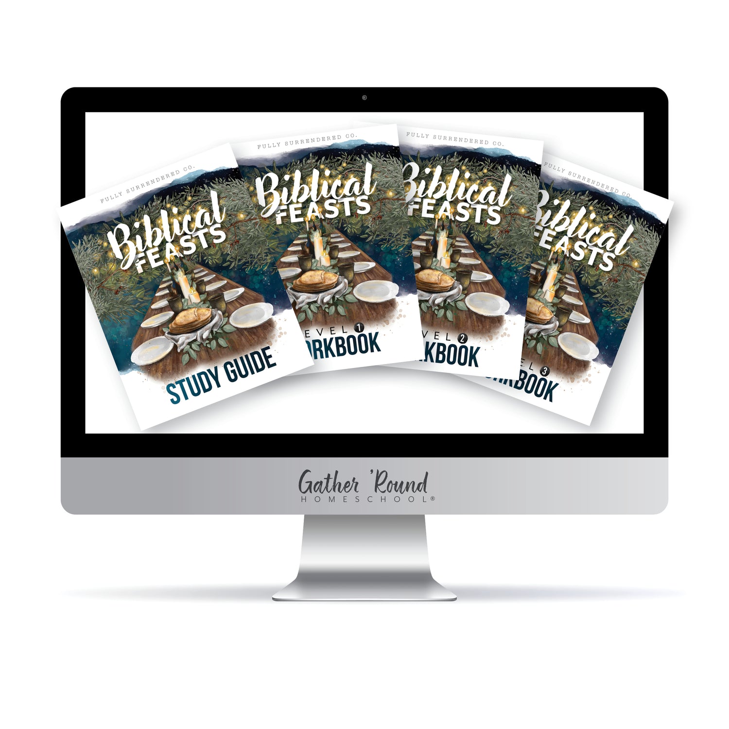 Biblical Feasts Homeschool Study Unit Digital Complete Family Bundle