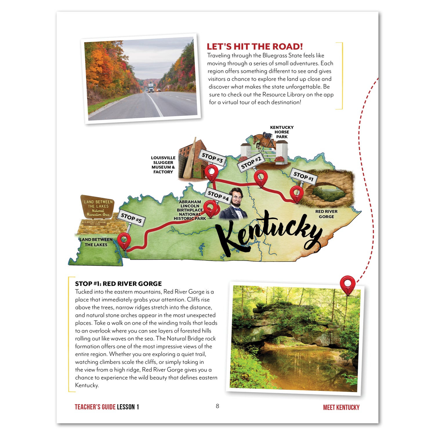 Fifty States: Kentucky (Printed Books)