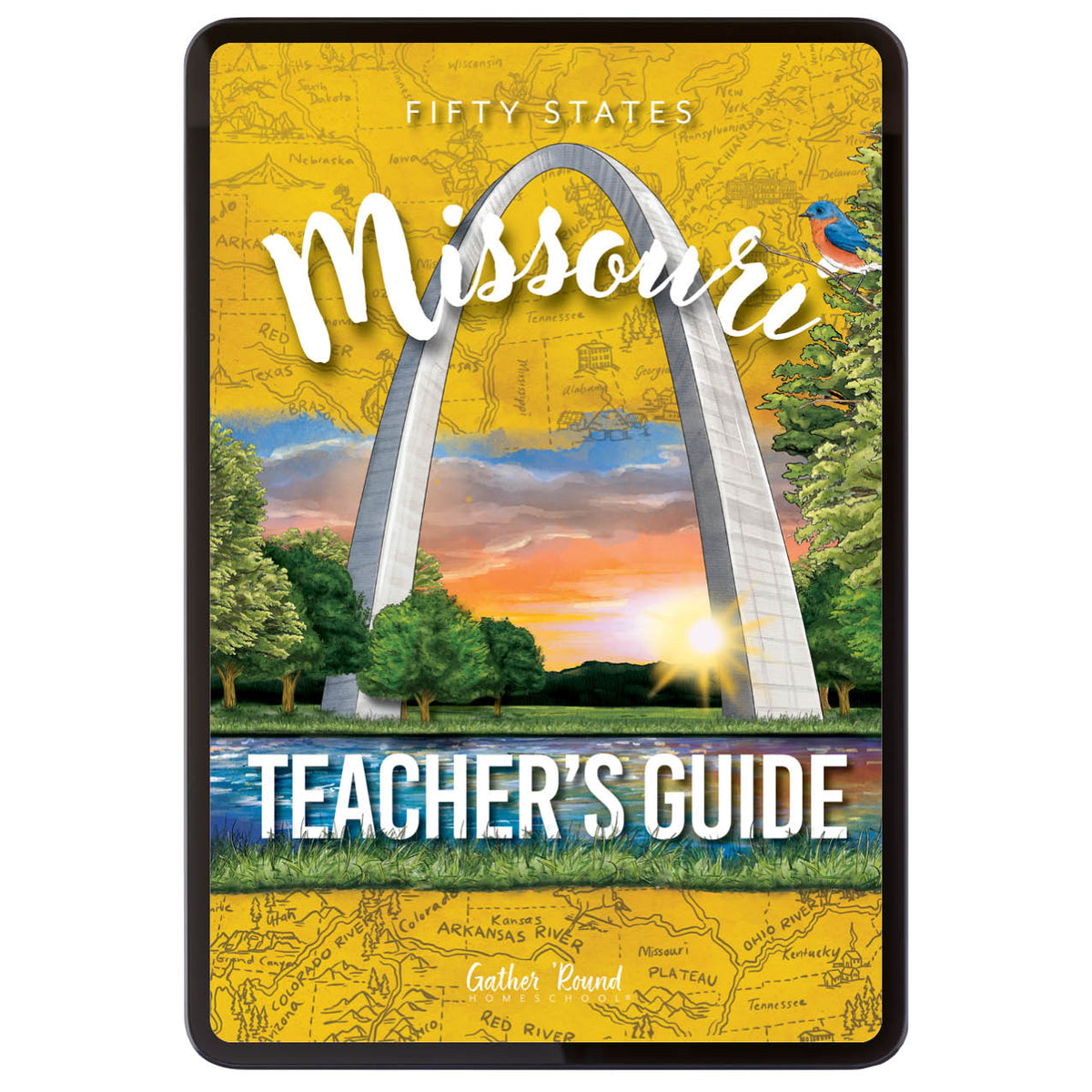 Teacher's Guide digital cover featuring an illustration of the Gateway Arch and the title