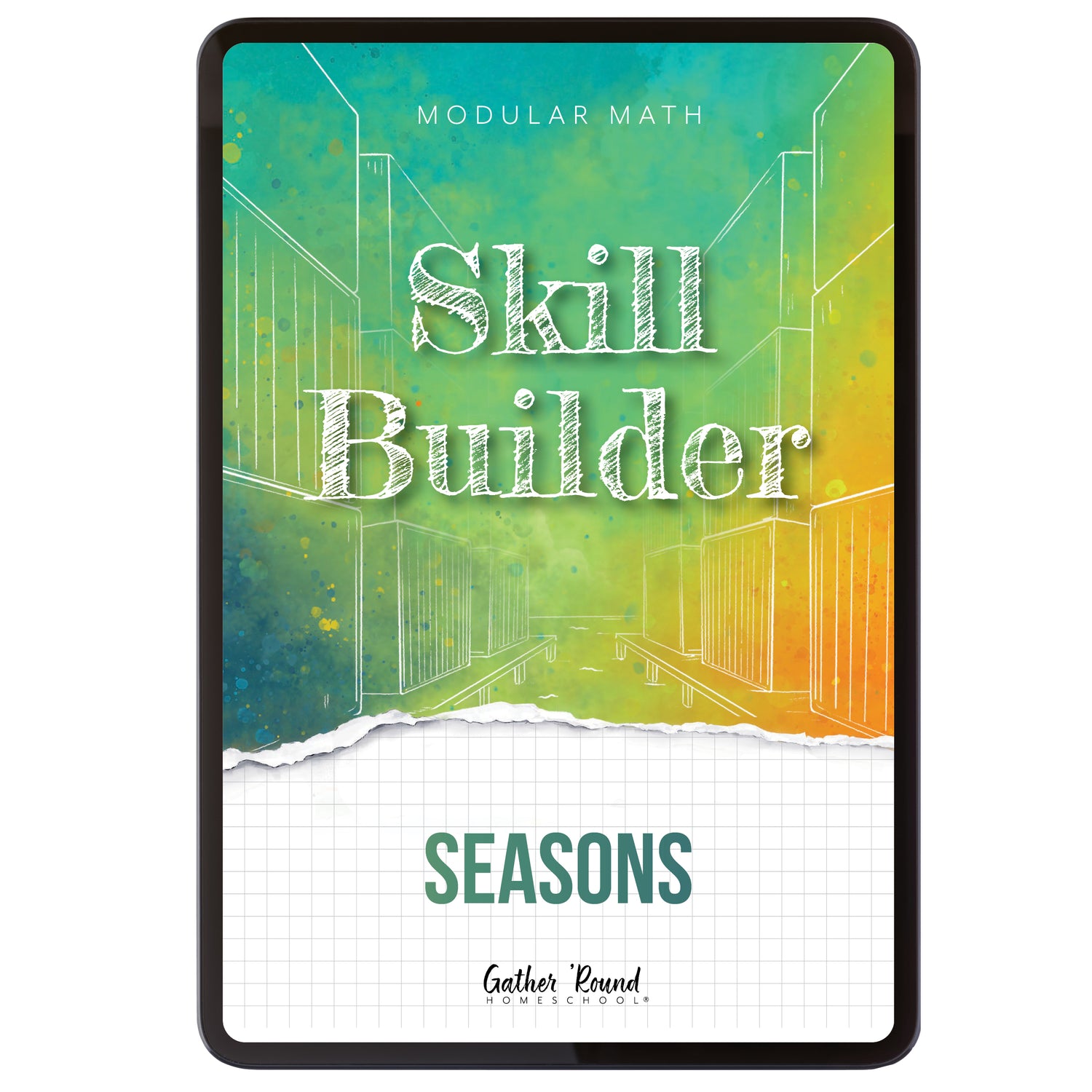 Measurement Foundations modular math homeschool digital skill builder seasons