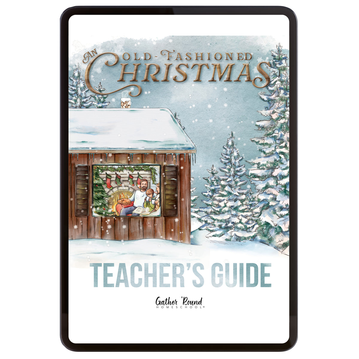 Old Fashioned Christmas Homeschool Unit Study Digital Download Teacher's Guide