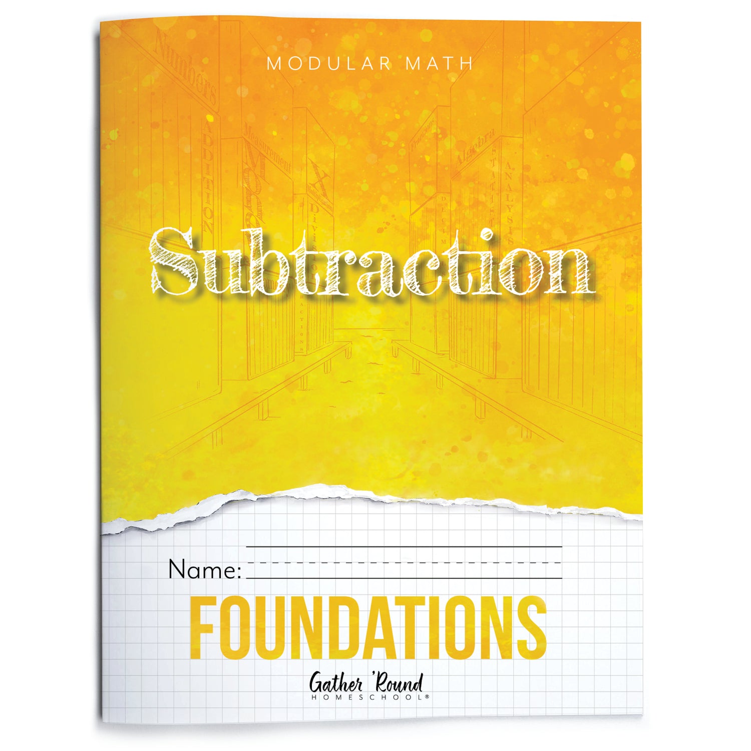 Subtraction Modular Math foundations printed book