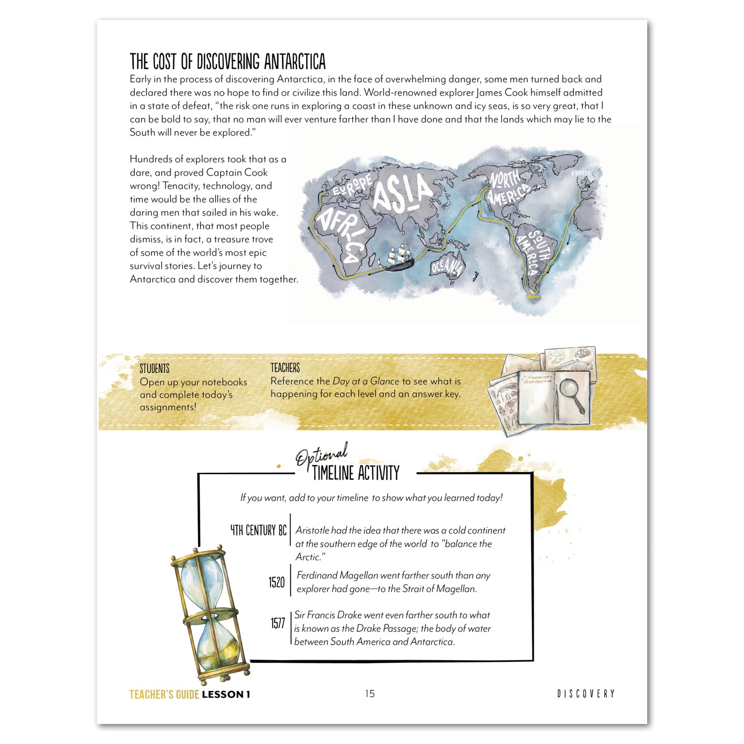 Antarctica homeschool unit study teacher guide daily lesson plan part two