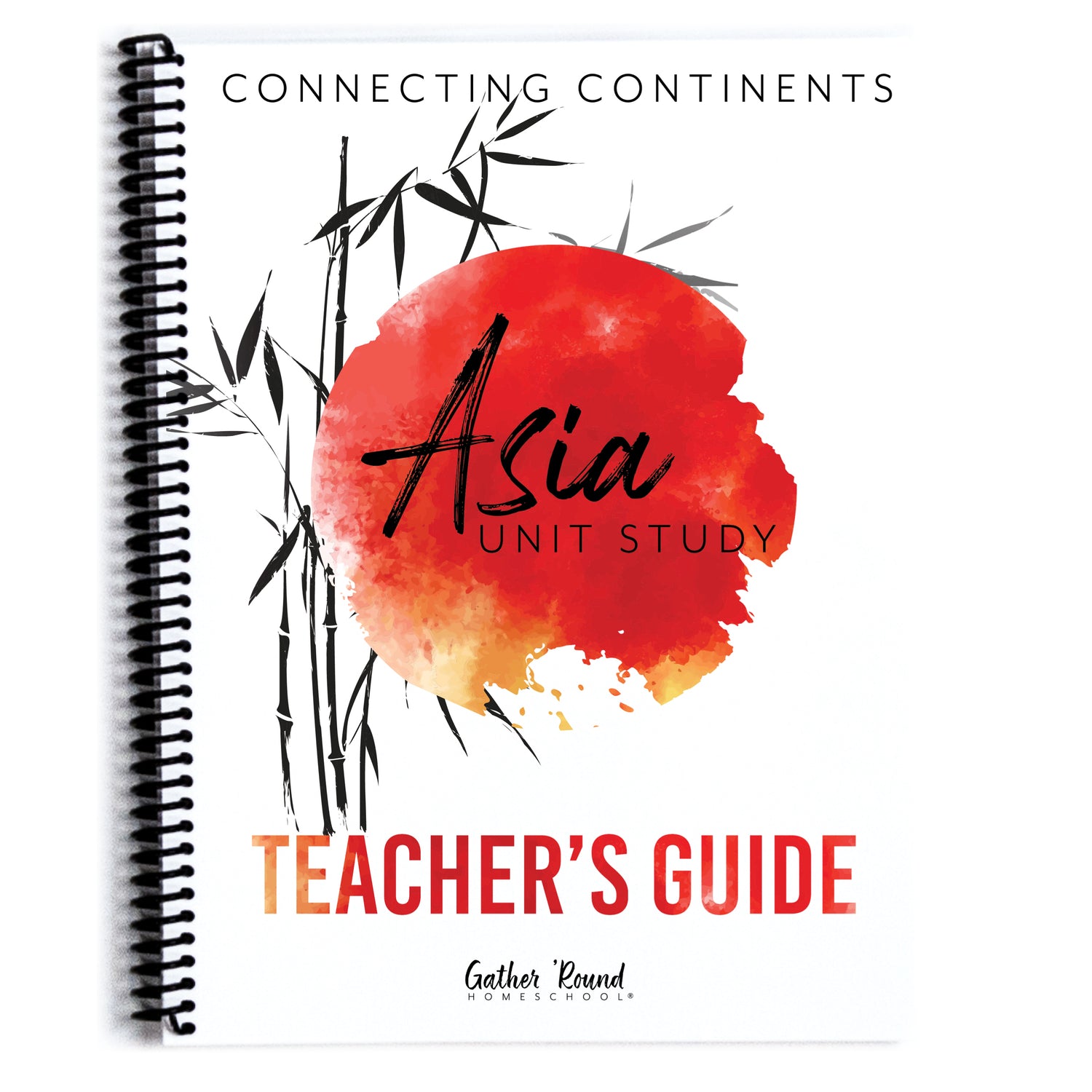 Asia Homeschool Unit Study Printed Teacher's Guide Cover Page