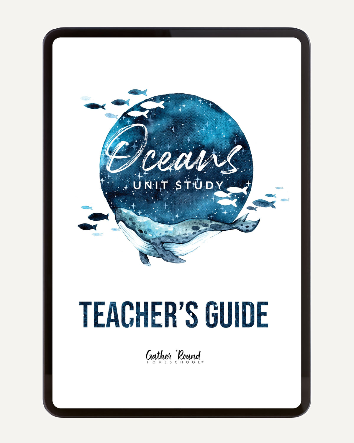 Oceans homeschool unit study digital teacher's guide