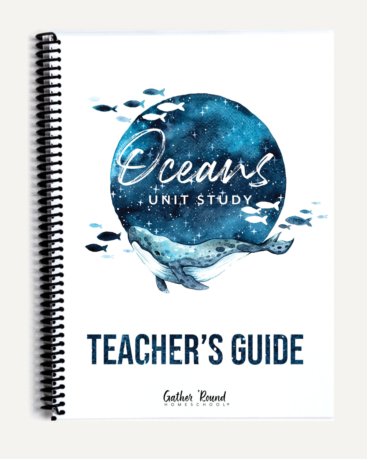 Oceans homeschool unit study print teacher's guide