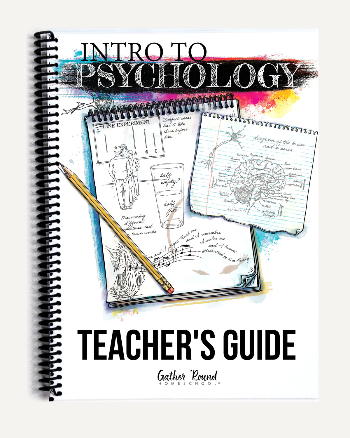 Psychology homeschool unit study print teacher's guide