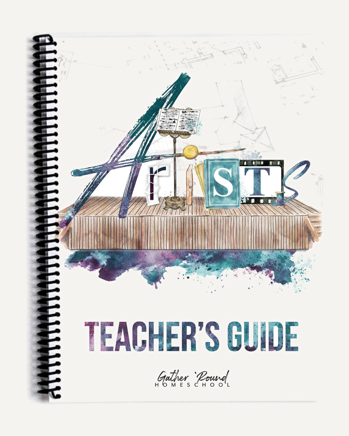 Artist Homeschool Unit Study Printed Teacher's Guide Cover
