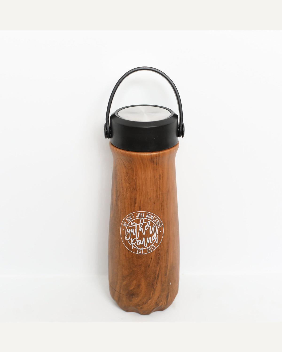 Gather Round Wooden Water Bottle homeschool unit study, printed product image