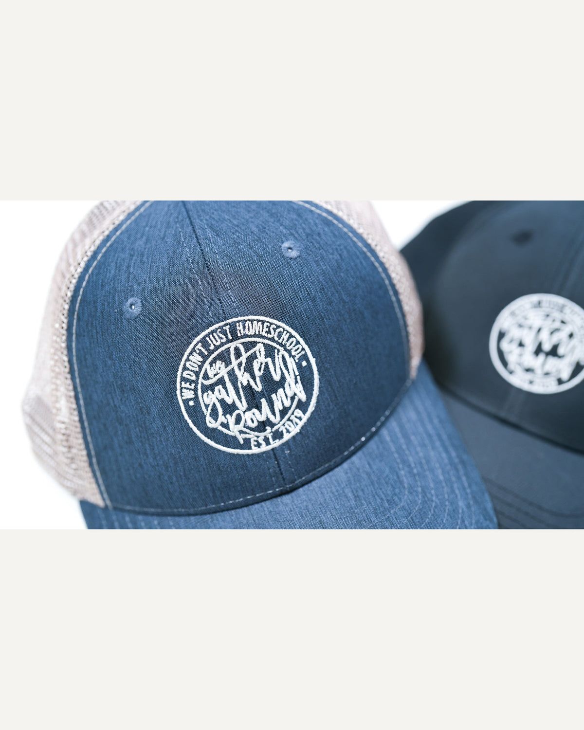 Adult Trucker Hat homeschool unit study, printed product image