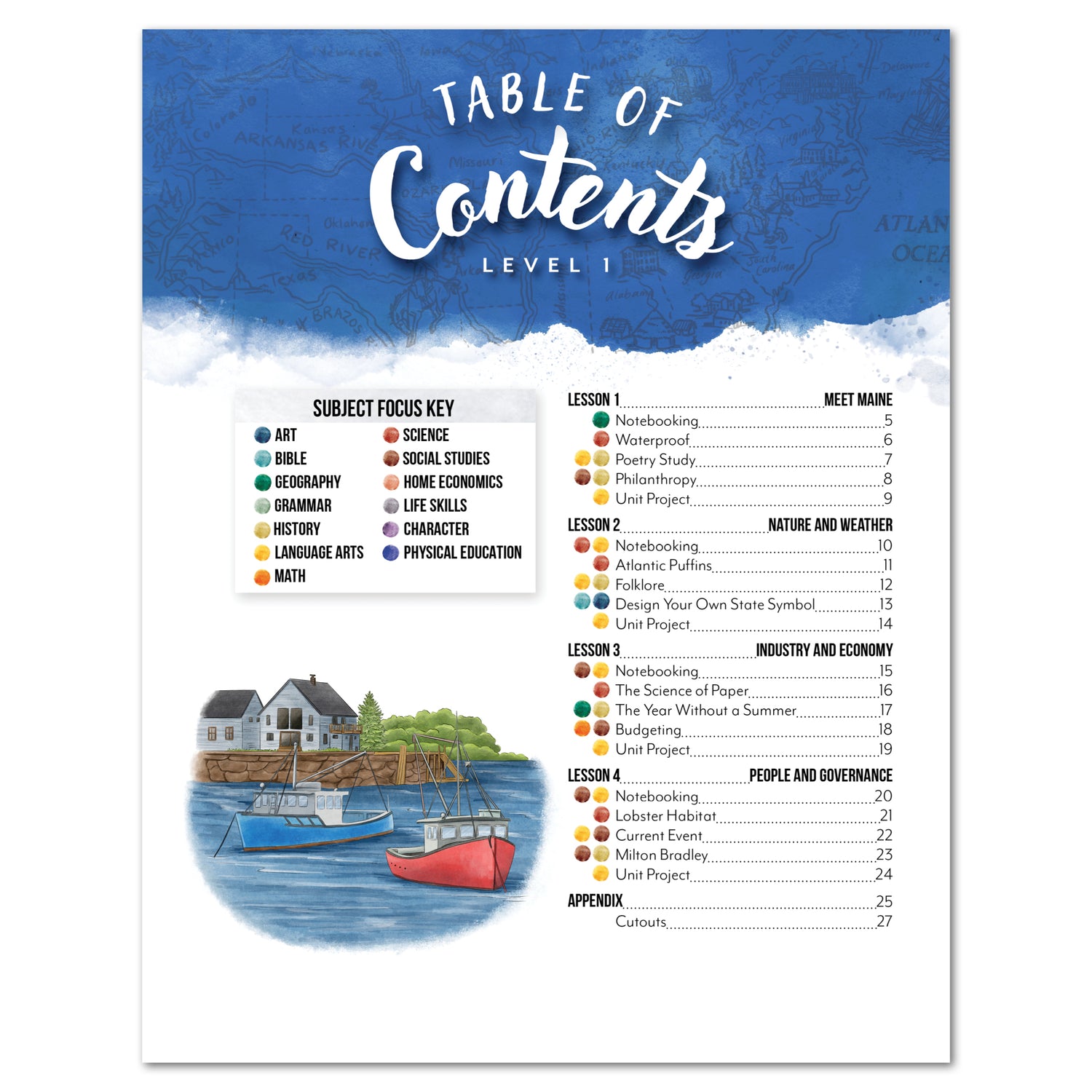 Fifty States: Maine (Printed Books)
