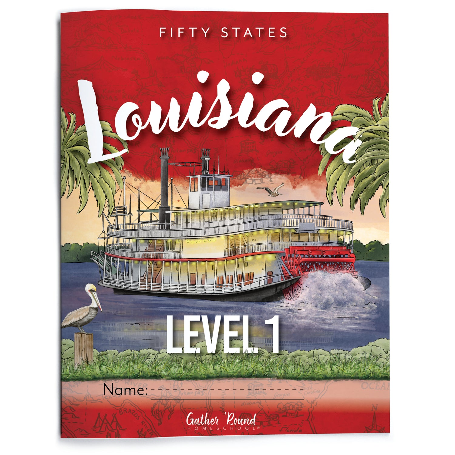 Fifty States: Louisiana (Printed Books)