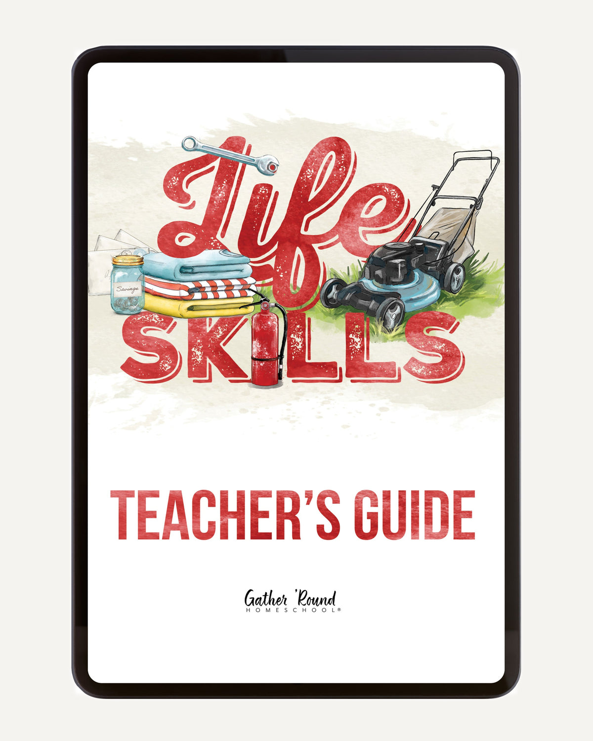 Life Skills Unit (Digital Bundles) homeschool unit study, digital Sample Page