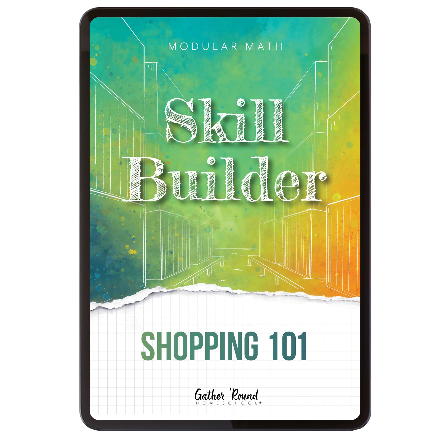 Money Modular Math step 1 digital skill builder shopping 101