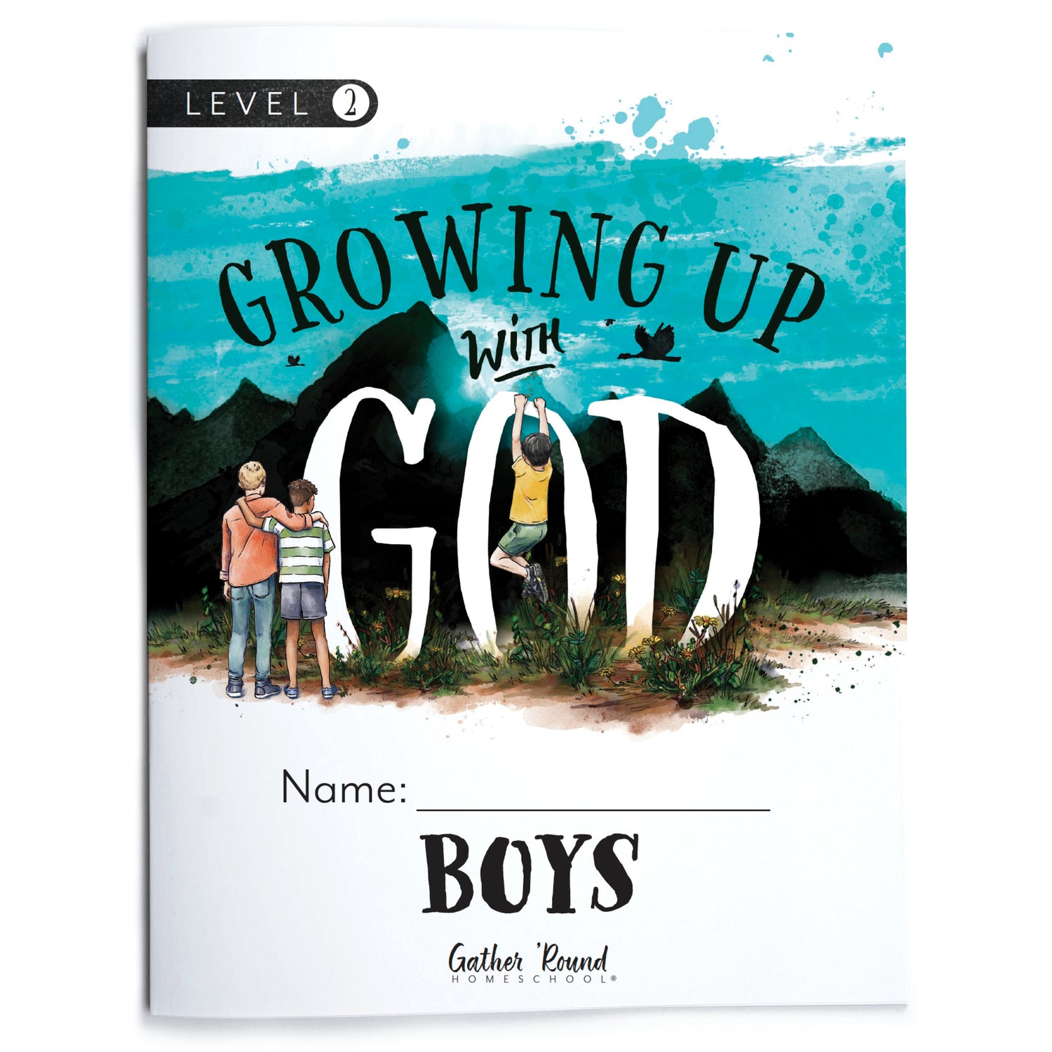 Growing Up with God Homeschool Unit Study Printed Boys Student Book Level 2