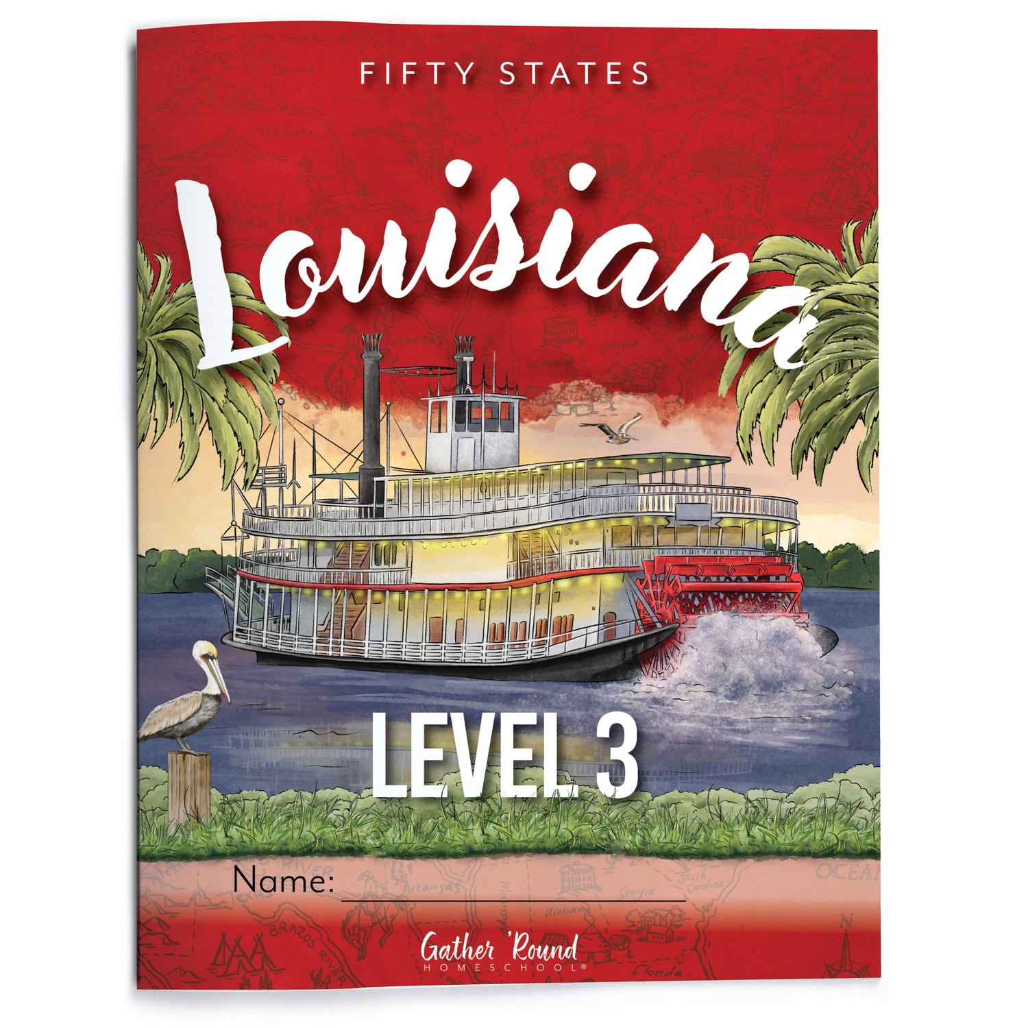 Fifty States: Louisiana (Printed Books)