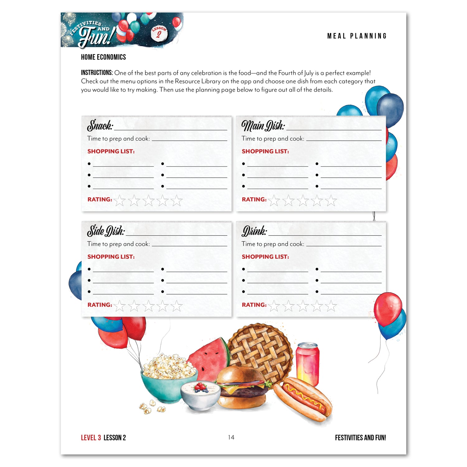 Fourth of July Unit (Printed Books)