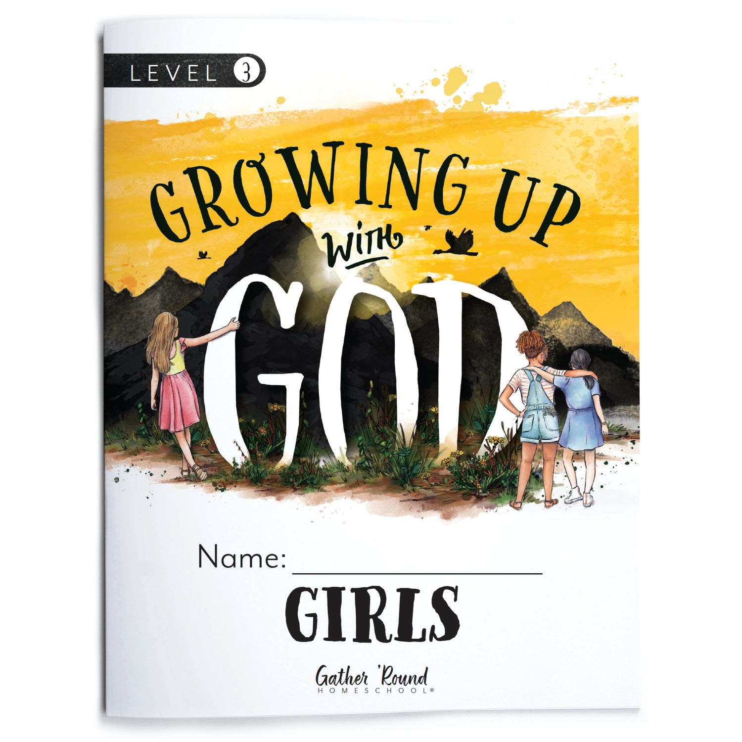Growing Up with God Homeschool Unit Study Printed Girls Student Book Level 3