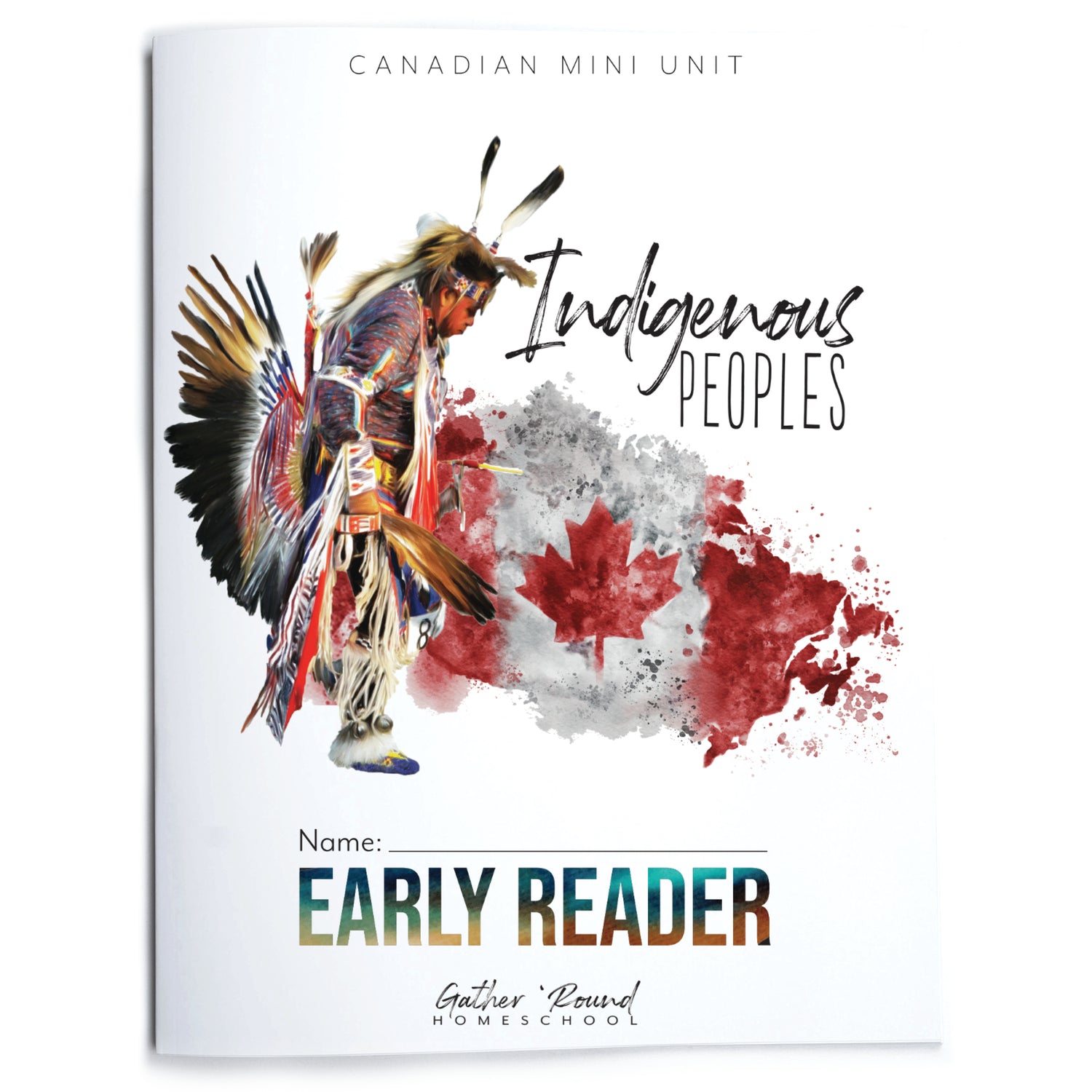 Indigenous Peoples homeschool unit study printed student book early reader