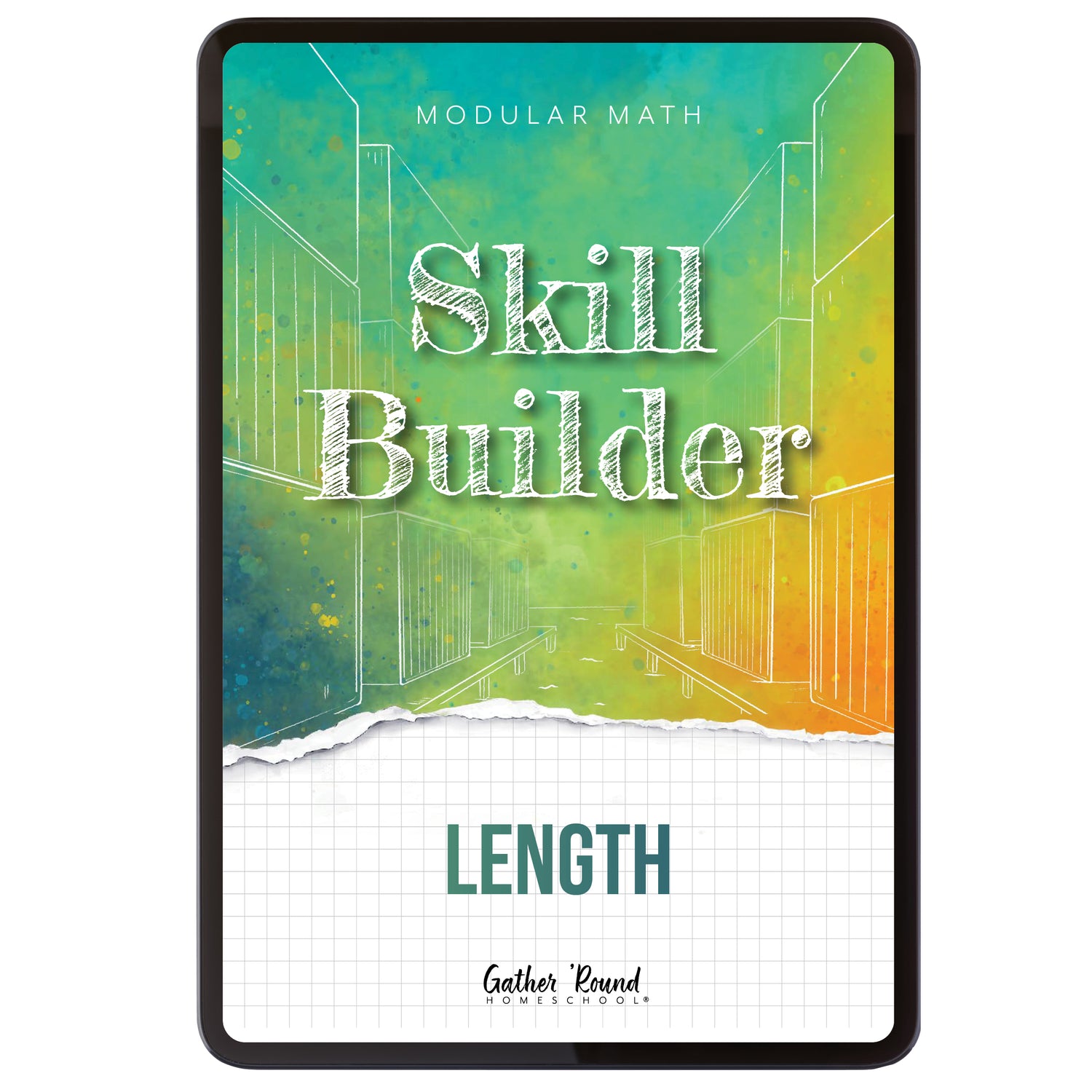 Measurement Step 3 modular math homeschool digital skill builder length