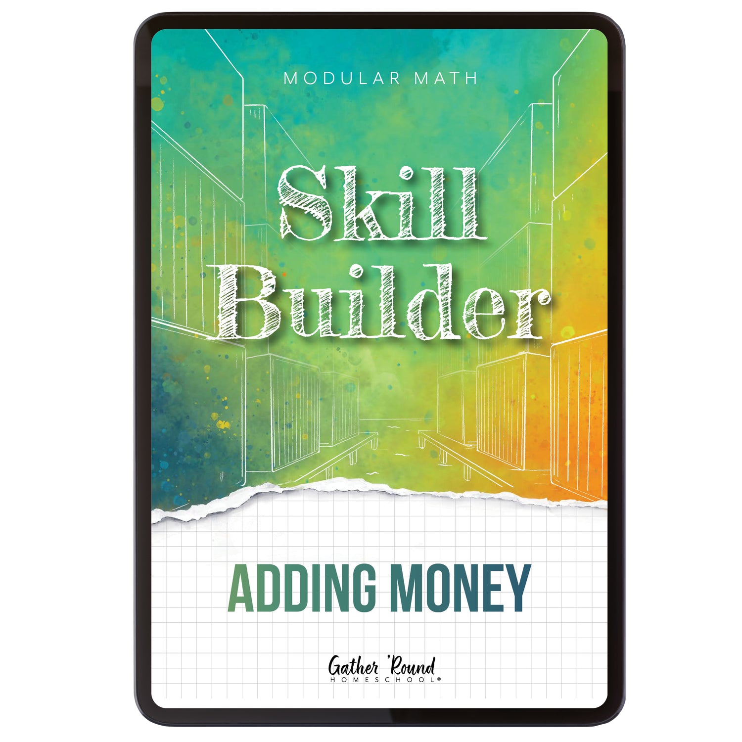Money Modular Math step 3 digital skill builder adding money