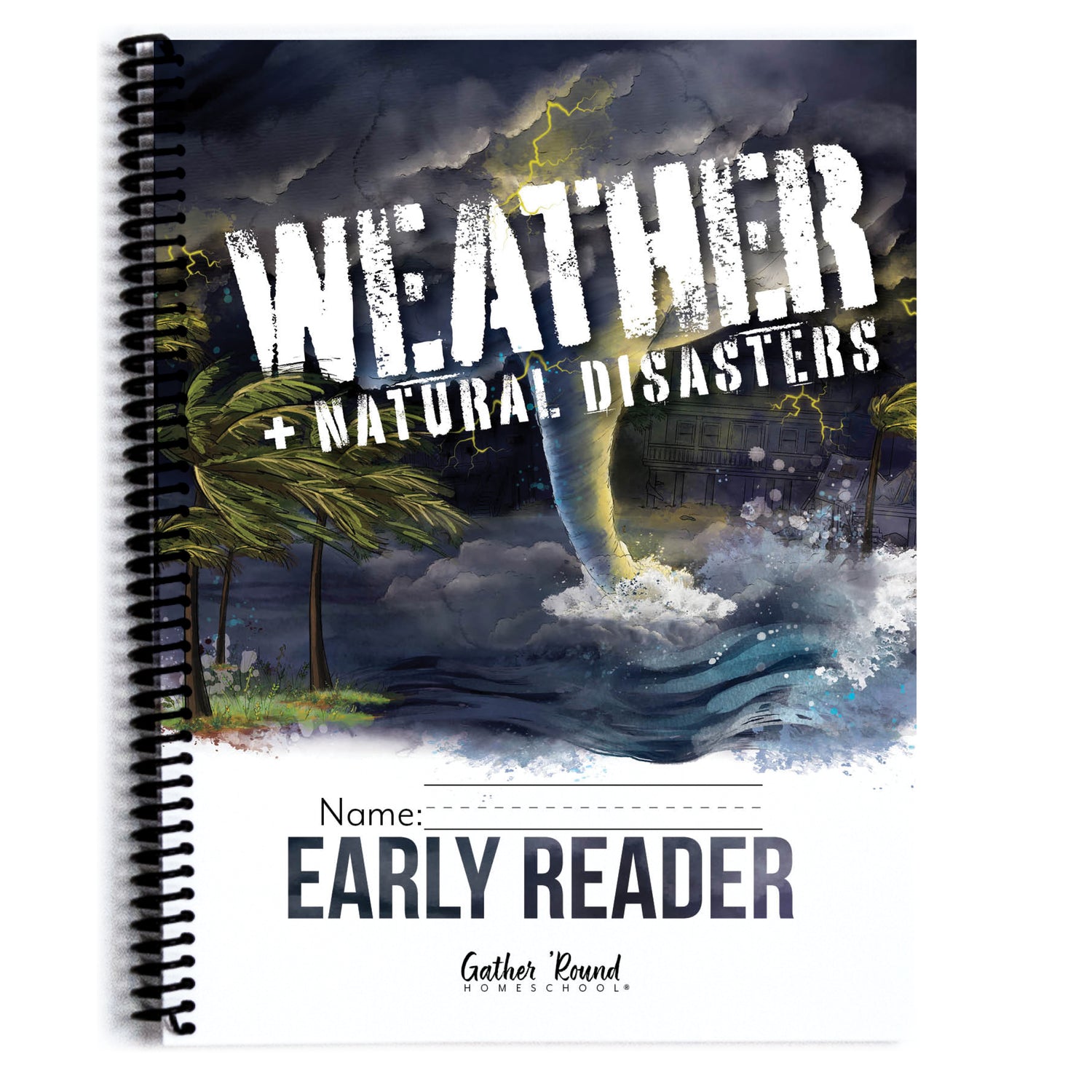 Weather + Natural Disasters Homeschool Unit Study Printed Early Reader Student Book