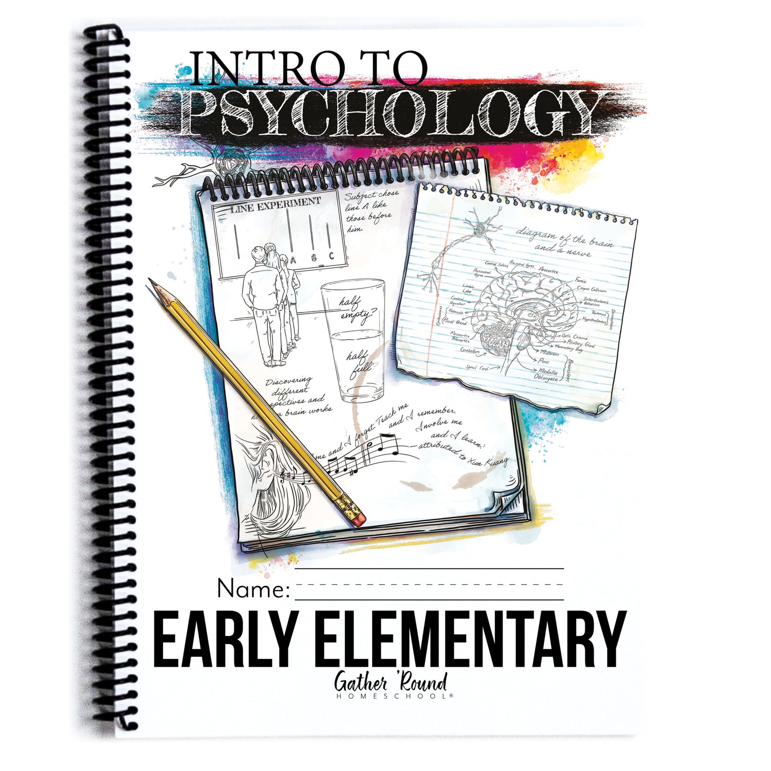 Psychology homeschool unit study print in early elementary