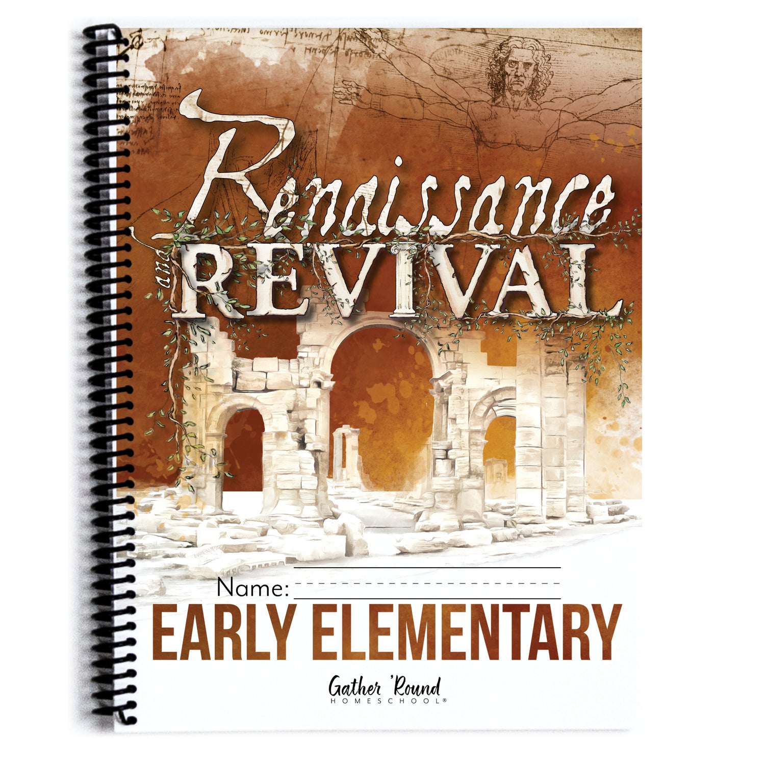 Renaissance and Revival Homeschool Unit Study Printed Early Elementary Student Book