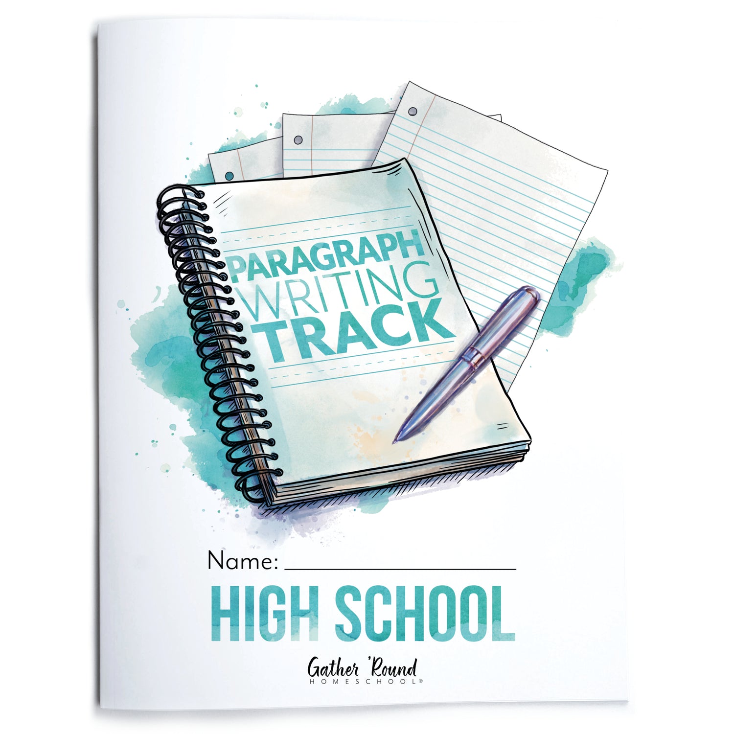 Paragraph Writing Track Homeschool Unit Study Printed High School Student Book
