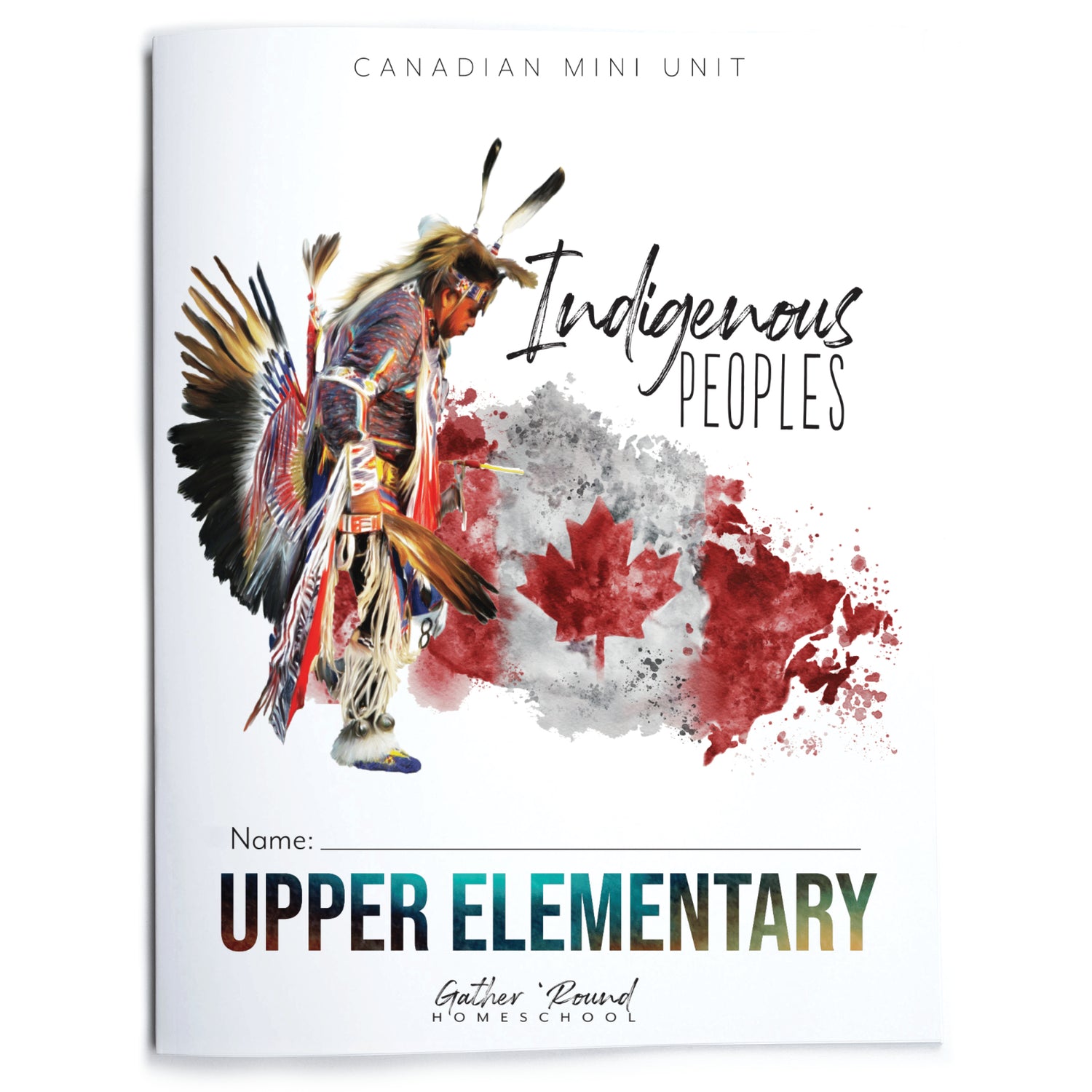 Indigenous Peoples homeschool unit study printed student book upper elementary