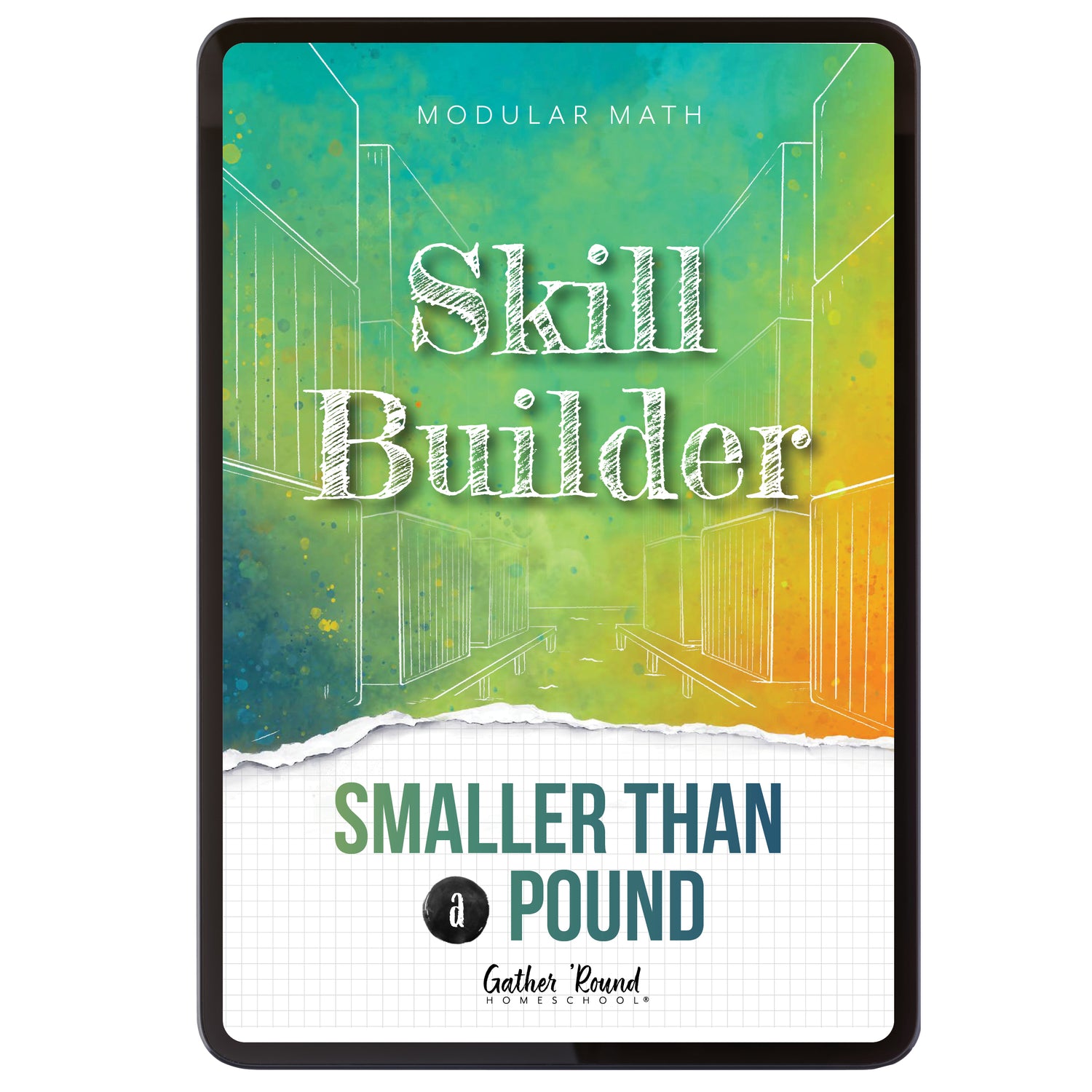 Measurement Step 5 modular math homeschool digital skill builder smaller than a pound