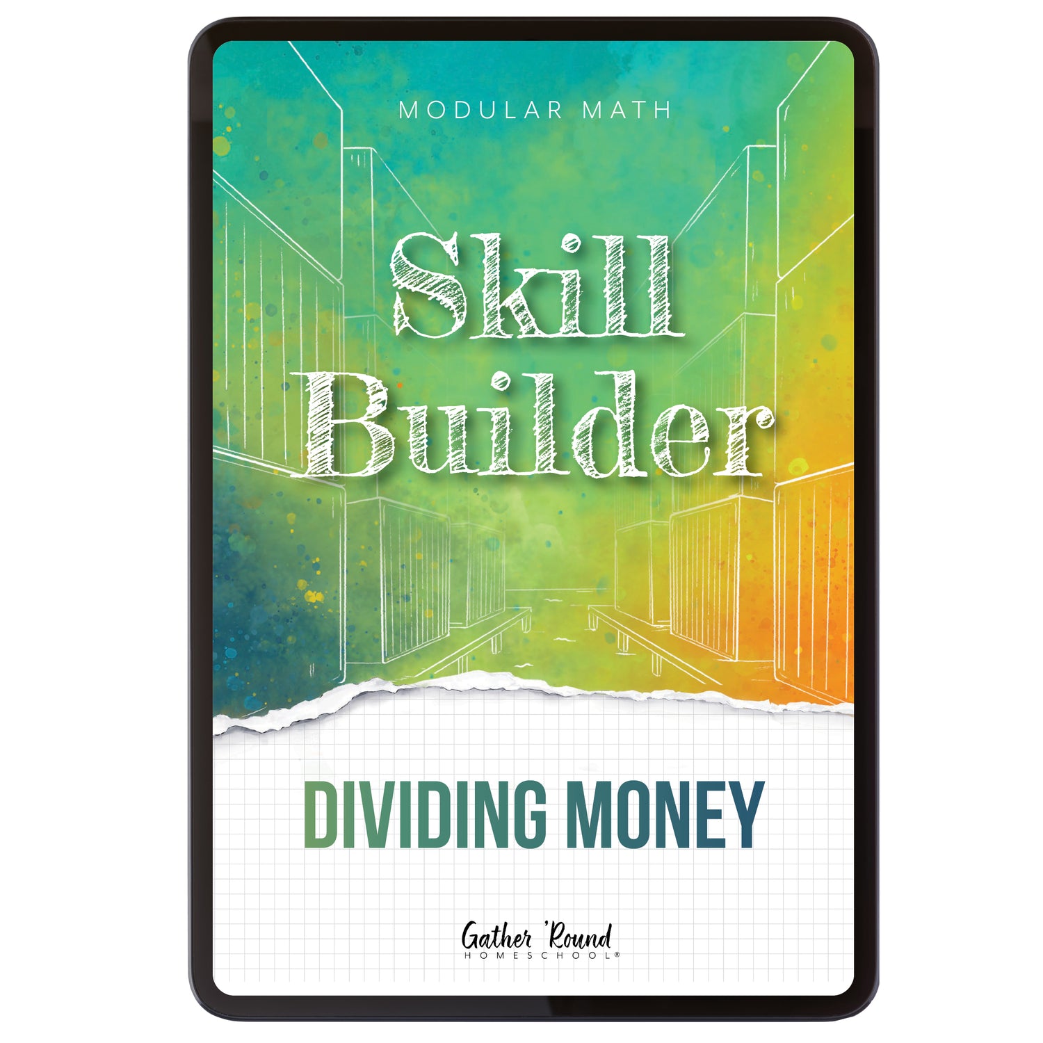 Money Modular Math step 5 digital skill builder diving money