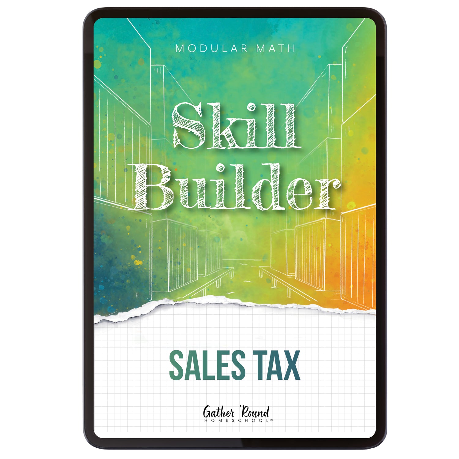 Money Modular Math step 5 digital skill builder sales tax