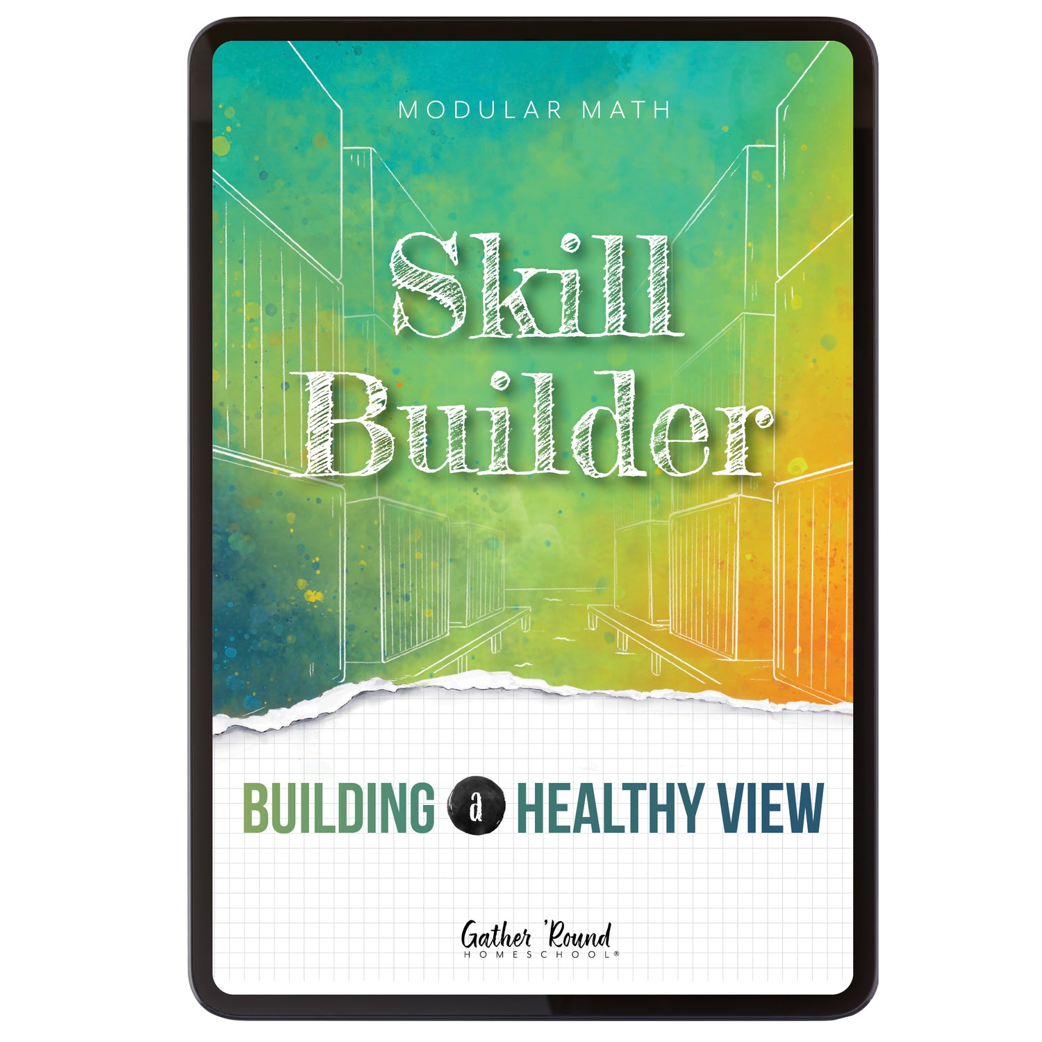 Money Modular Math step 6 digital skill builder building a healthy view