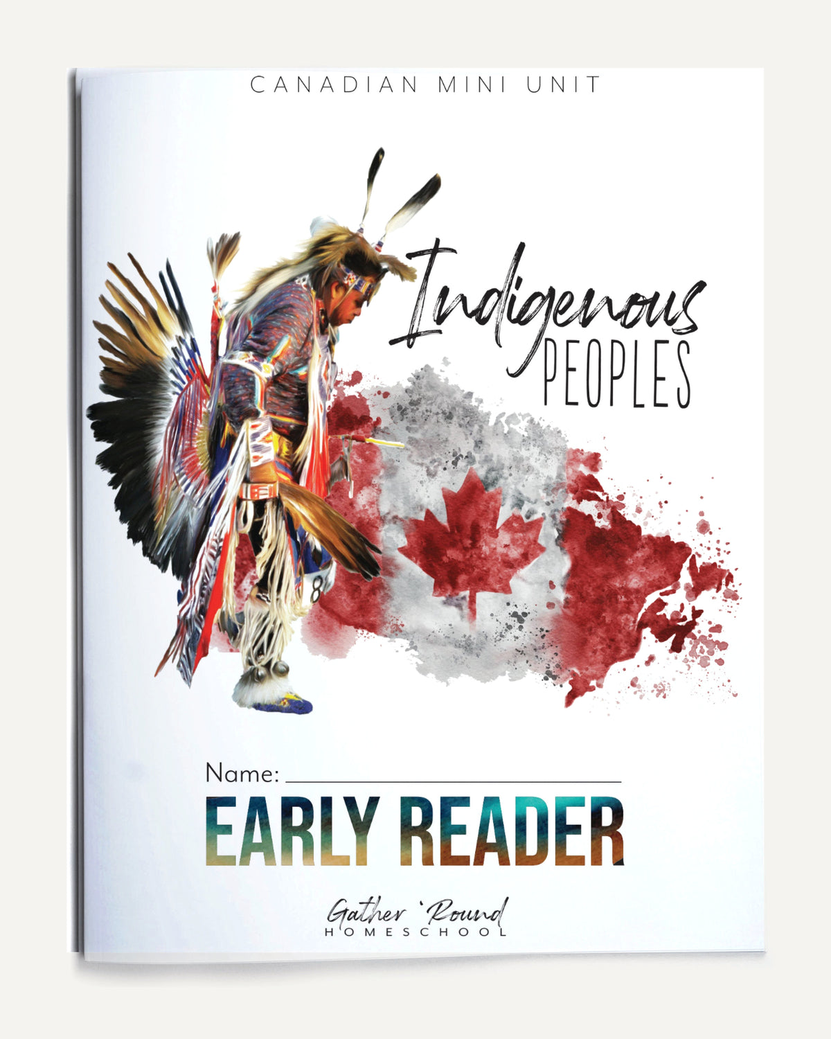 Indigenous Peoples homeschool unit study printed student book early reader