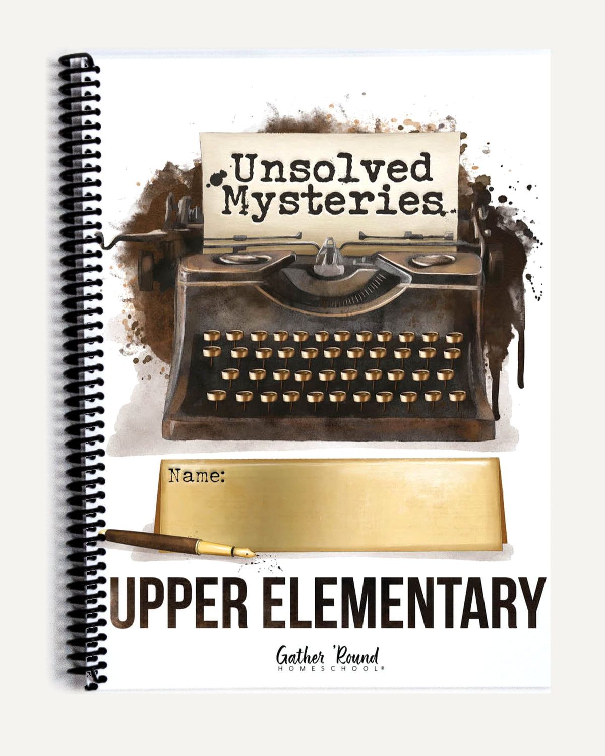 Unsolved Mysteries Homeschool Unit Study Printed Upper Elementary Student Book
