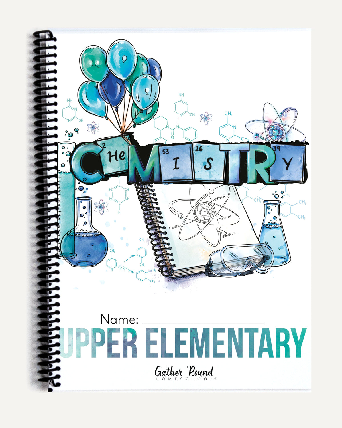 Chemistry Homeschool Unit Study Printed Upper Elementary Student Book