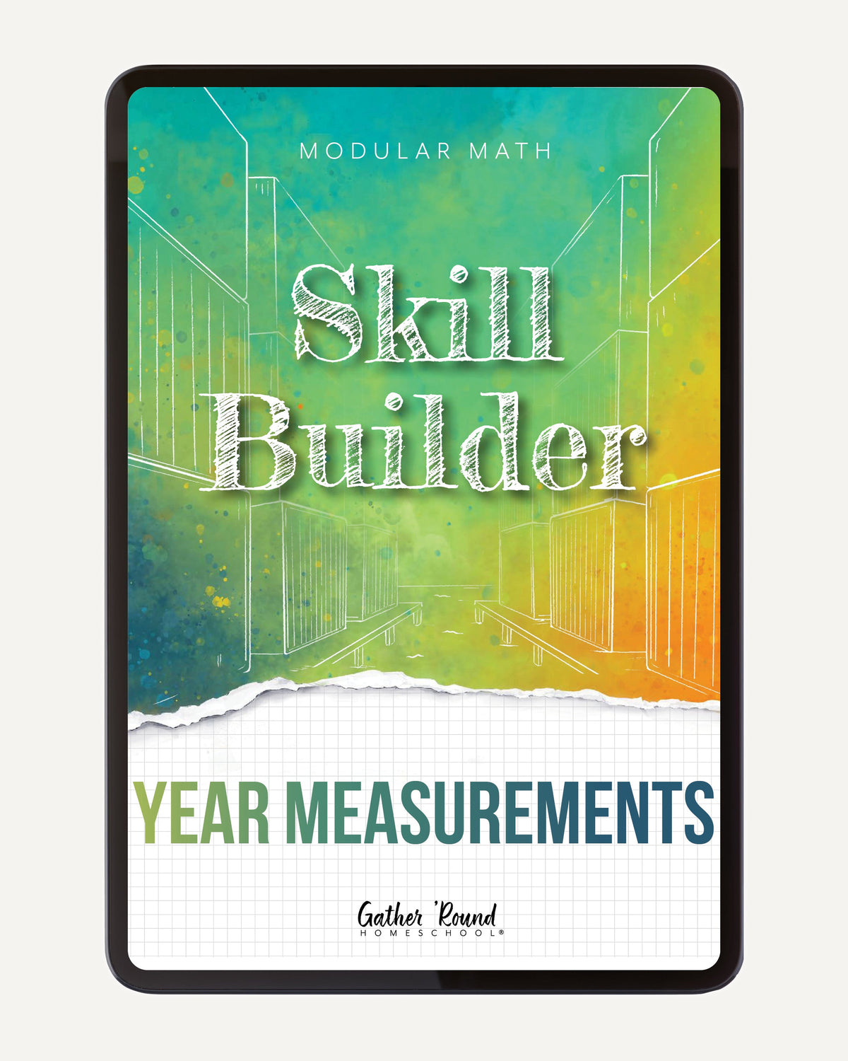Measurement Step 5 modular math homeschool digital skill builder year measurements
