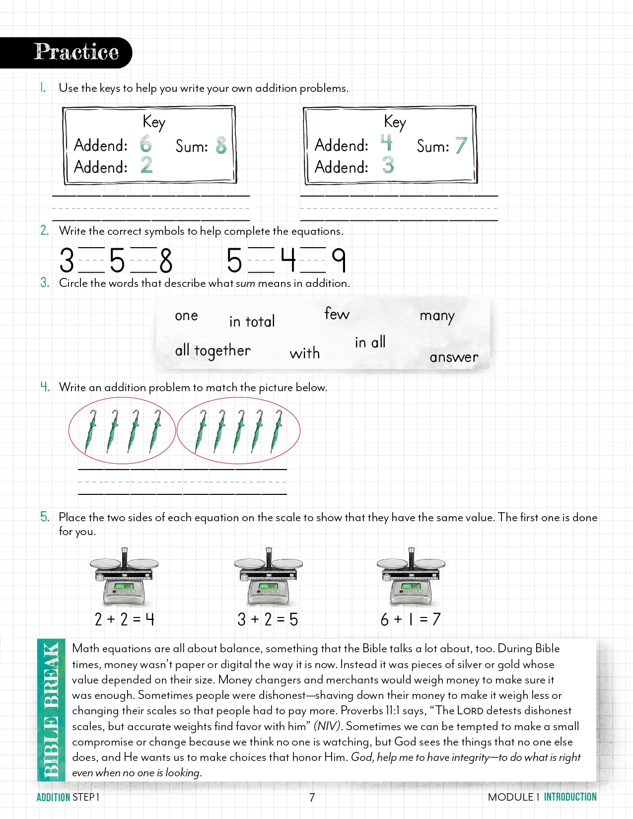 Modular Math: Addition (Printed Books)