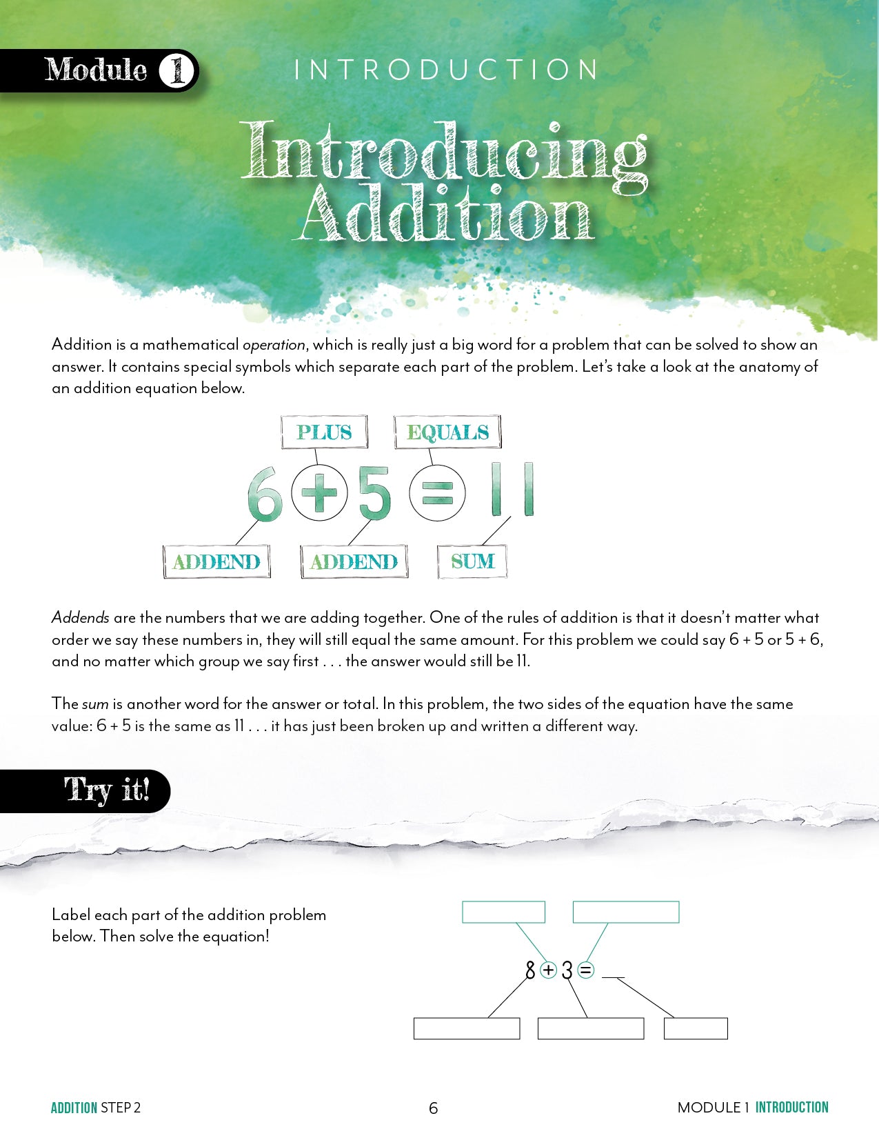 Modular Math: Addition (Printed Books)