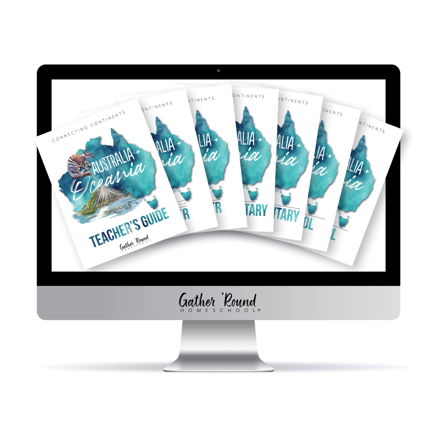 Australia + Oceania Homeschool Study Unit Complete Digital Bundle