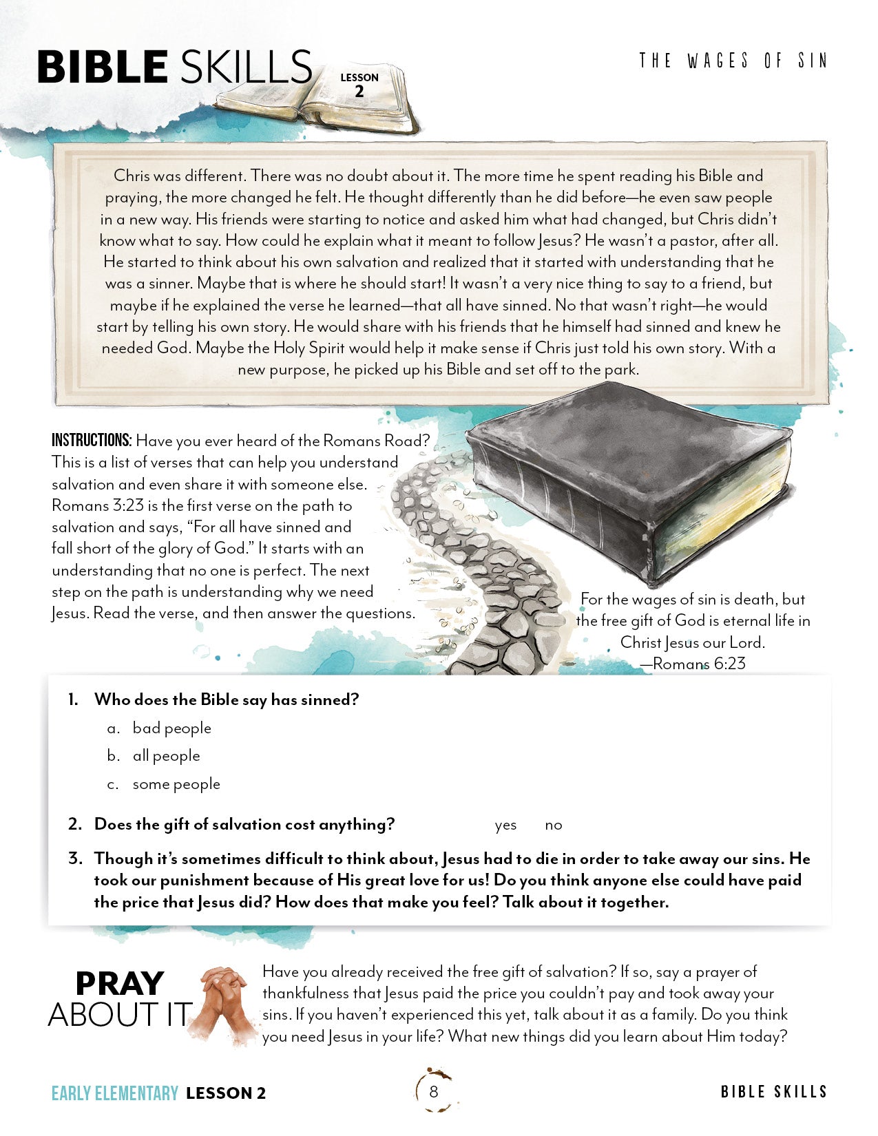 Bible Skills (Digital Download FREEBIE)