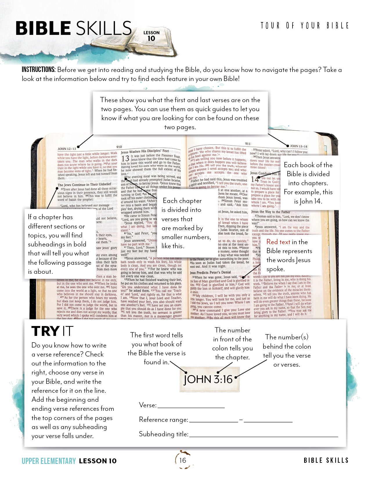 Bible Skills (Digital Download FREEBIE)