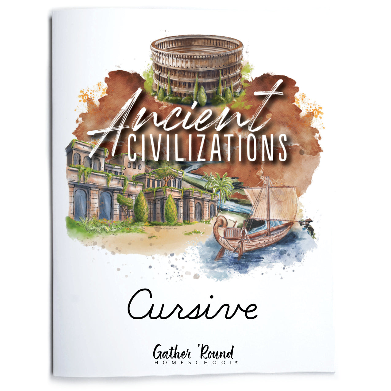 Ancient Civilizations Cursive Writing Book (Print)