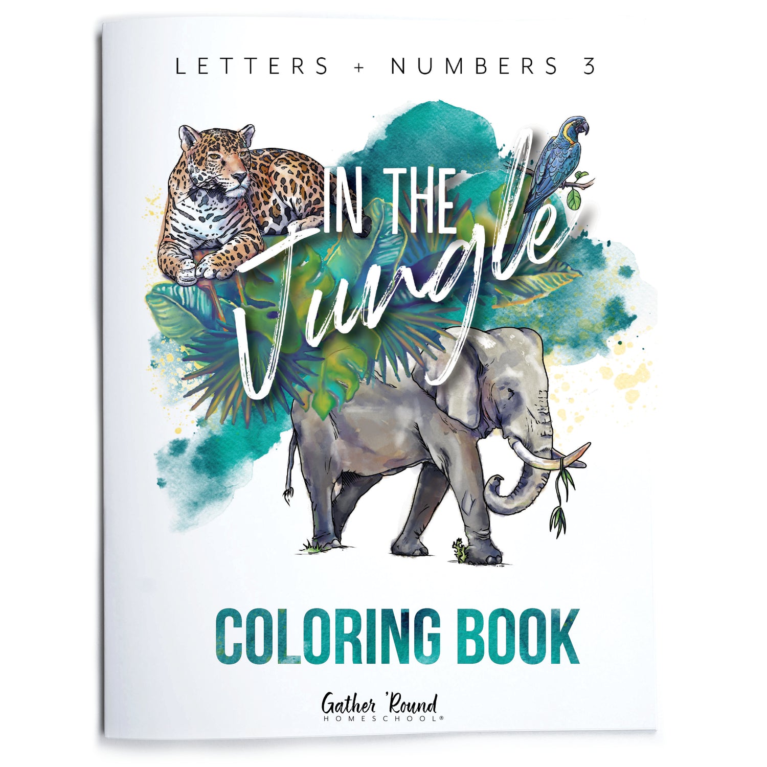 Letters + Numbers 3: Coloring Book (Print)