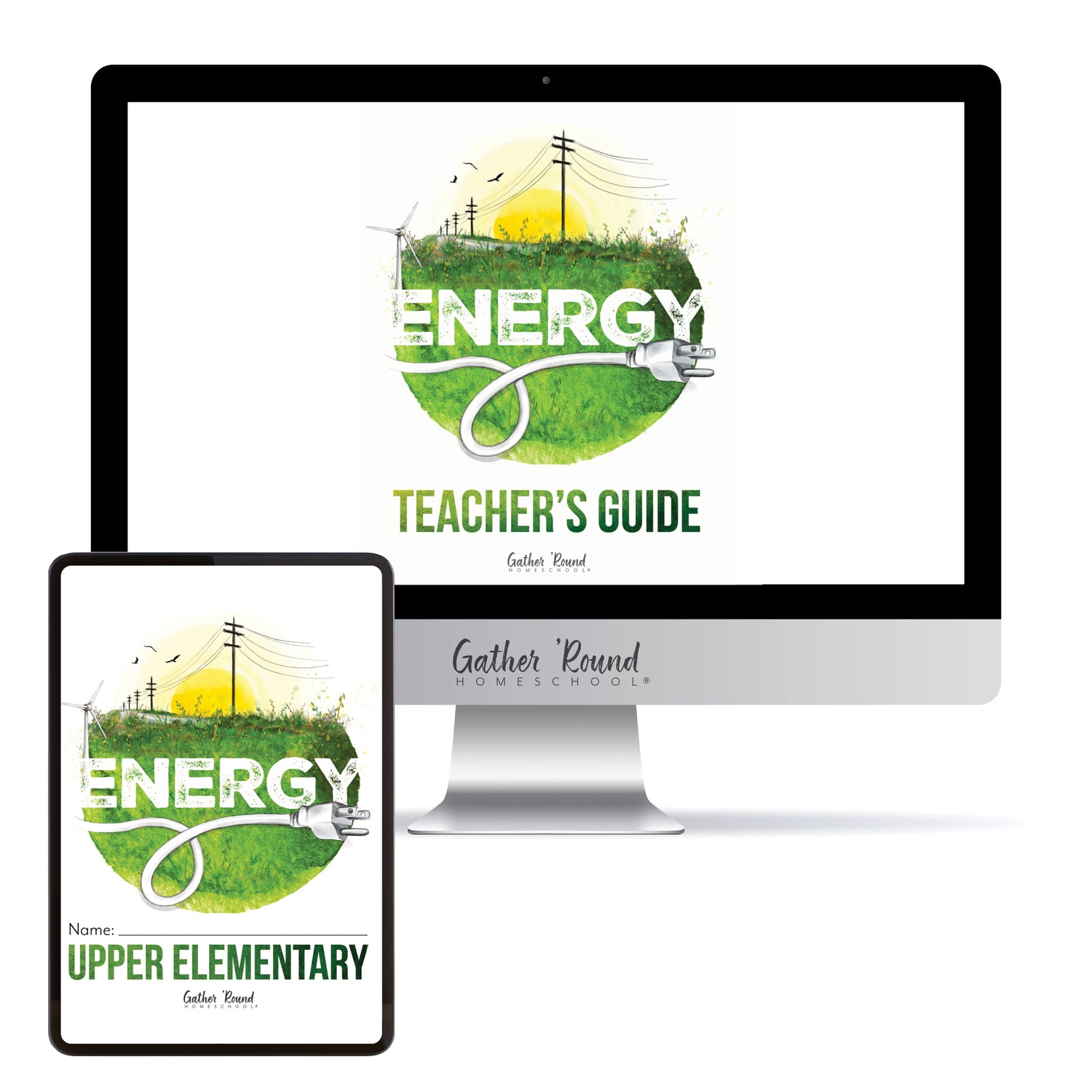 Energy Homeschool Unit Study Digital Bundle Teacher's Guide and Upper Elementary Student Book