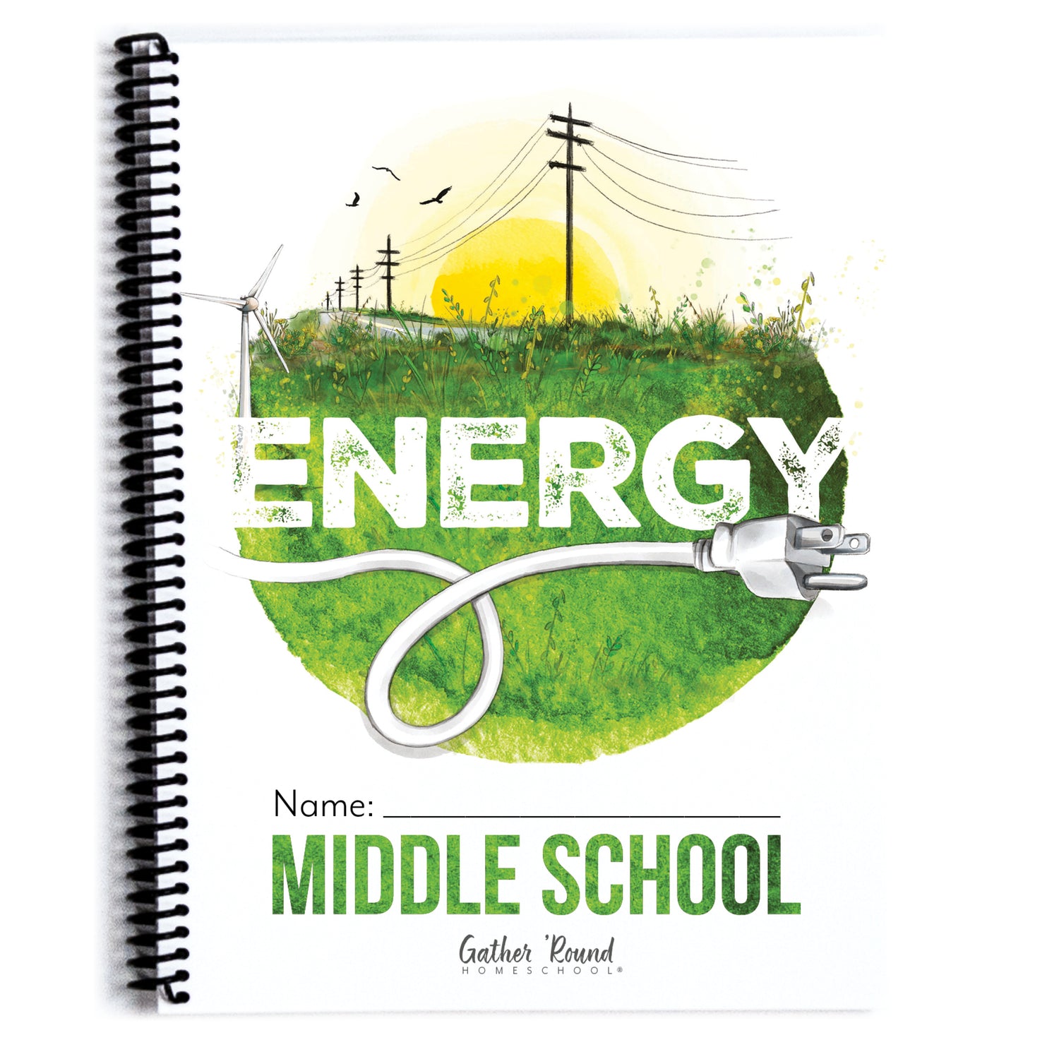 Energy Homeschool Unit Study Printed Middle Student Book