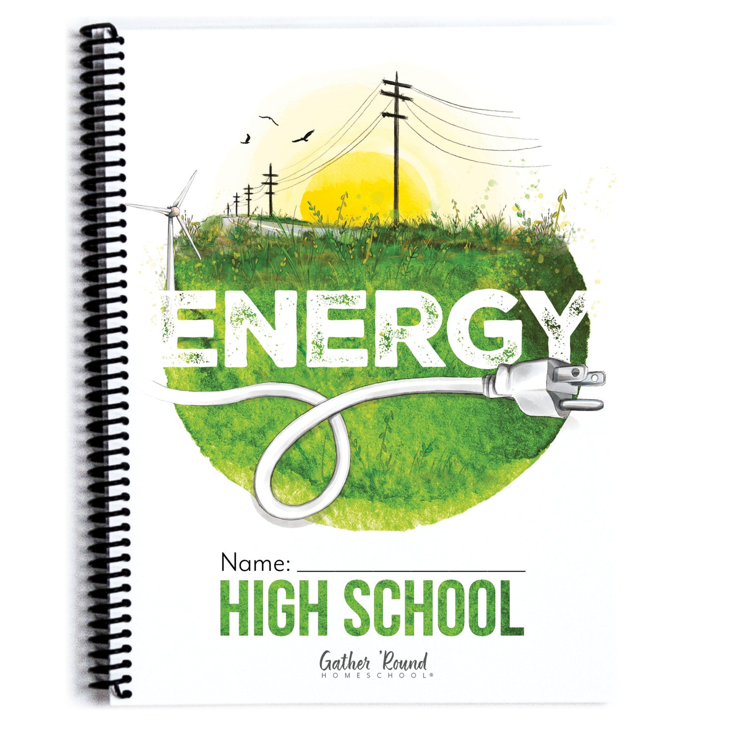 Energy Homeschool Unit Study Printed High School Student Book