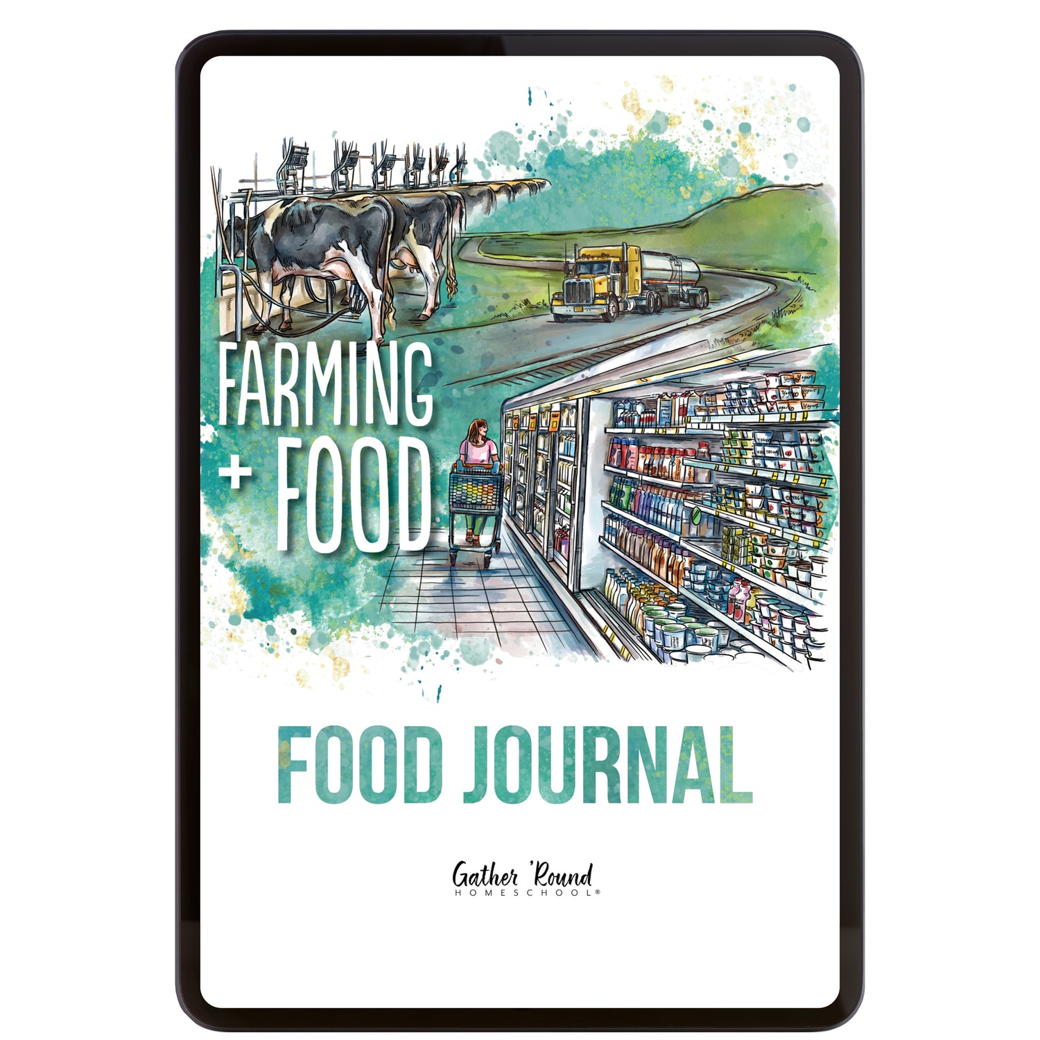 Farming and Food: Food Journal (Digital Download)